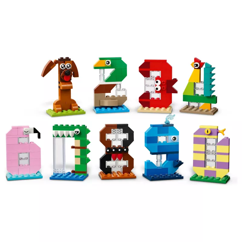 LEGO 40807 Sünnipäevanumbrid - loomakujulised tordikaunistused (281 osa)