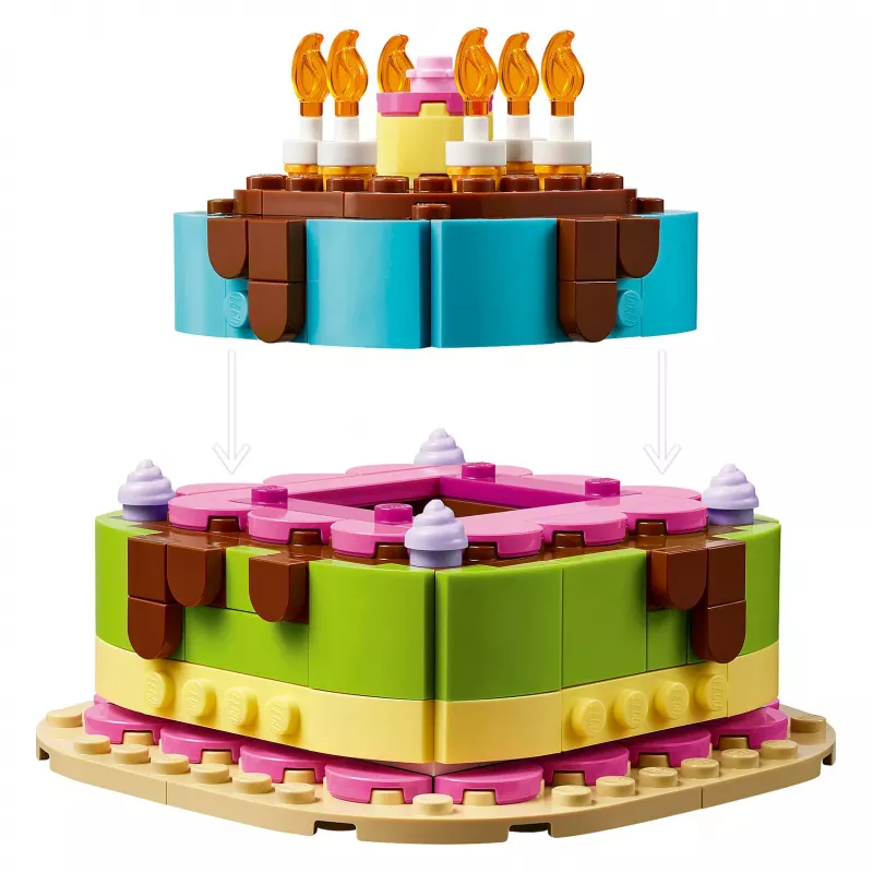 LEGO 40815 Sünnipäevatort - ehitatav tort küünaldega (219 osa)