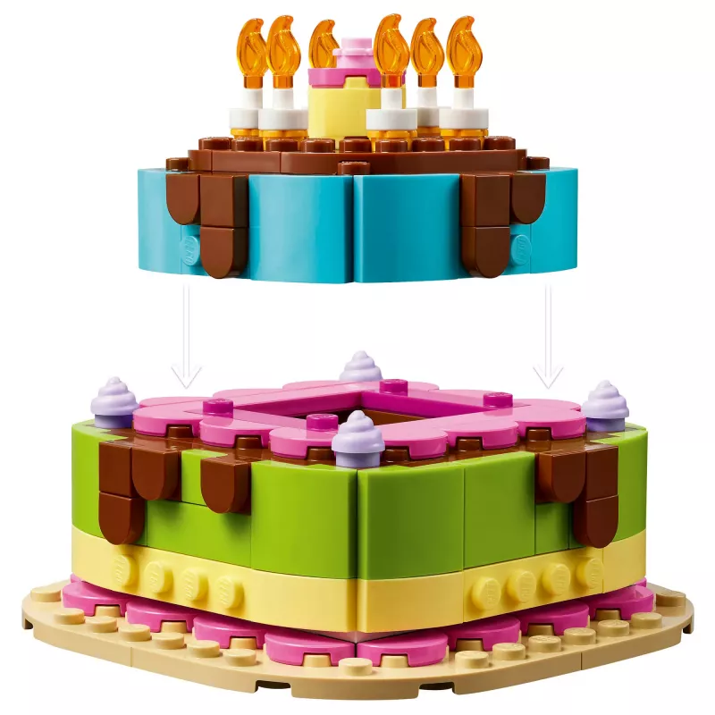 LEGO 40815 Sünnipäevatort - ehitatav tort küünaldega (219 osa)