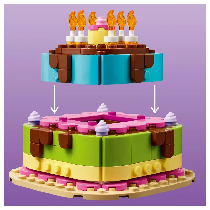 LEGO 40815 Sünnipäevatort - ehitatav tort küünaldega (219 osa)