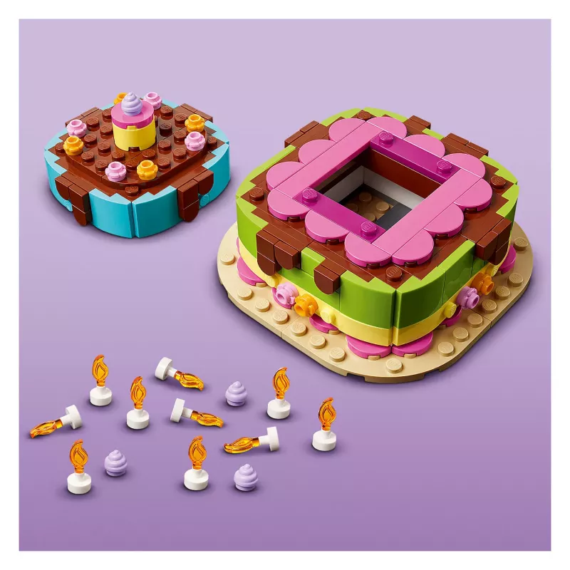LEGO 40815 Sünnipäevatort - ehitatav tort küünaldega (219 osa)