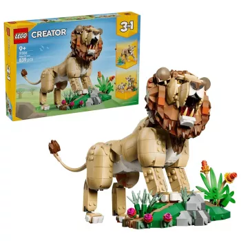 LEGO Creator 3-in-1 31386 Metsloomad: Majesteetlik lõvi (839 osa)