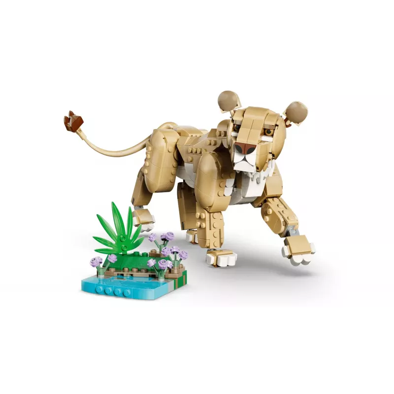 LEGO Creator 3-in-1 31386 Metsloomad: Majesteetlik lõvi (839 osa)