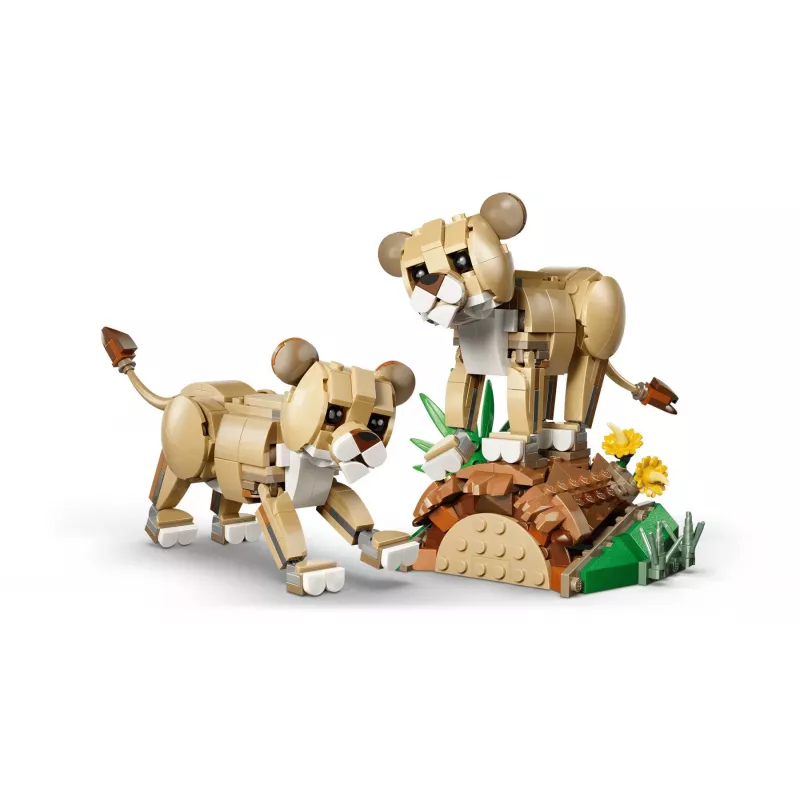LEGO Creator 3-in-1 31386 Metsloomad: Majesteetlik lõvi (839 osa)