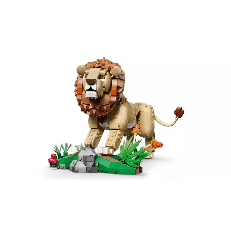 LEGO Creator 3-in-1 31386 Metsloomad: Majesteetlik lõvi (839 osa)