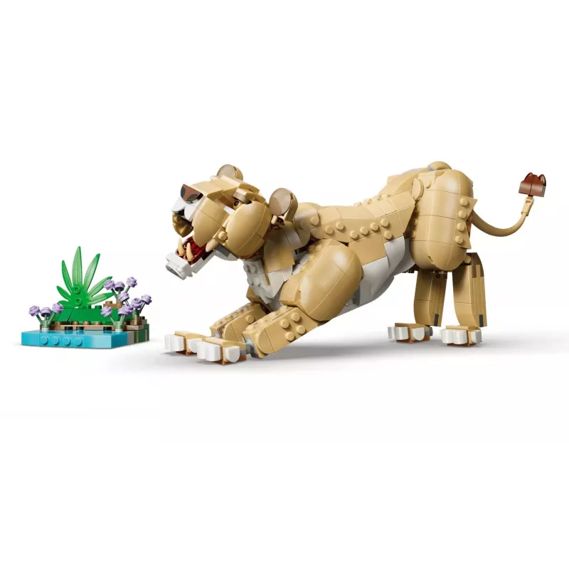 LEGO Creator 3-in-1 31386 Metsloomad: Majesteetlik lõvi (839 osa)