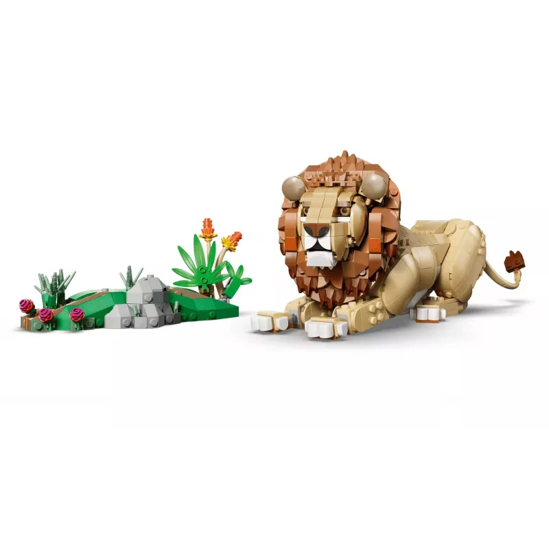 LEGO Creator 3-in-1 31386 Metsloomad: Majesteetlik lõvi (839 osa)