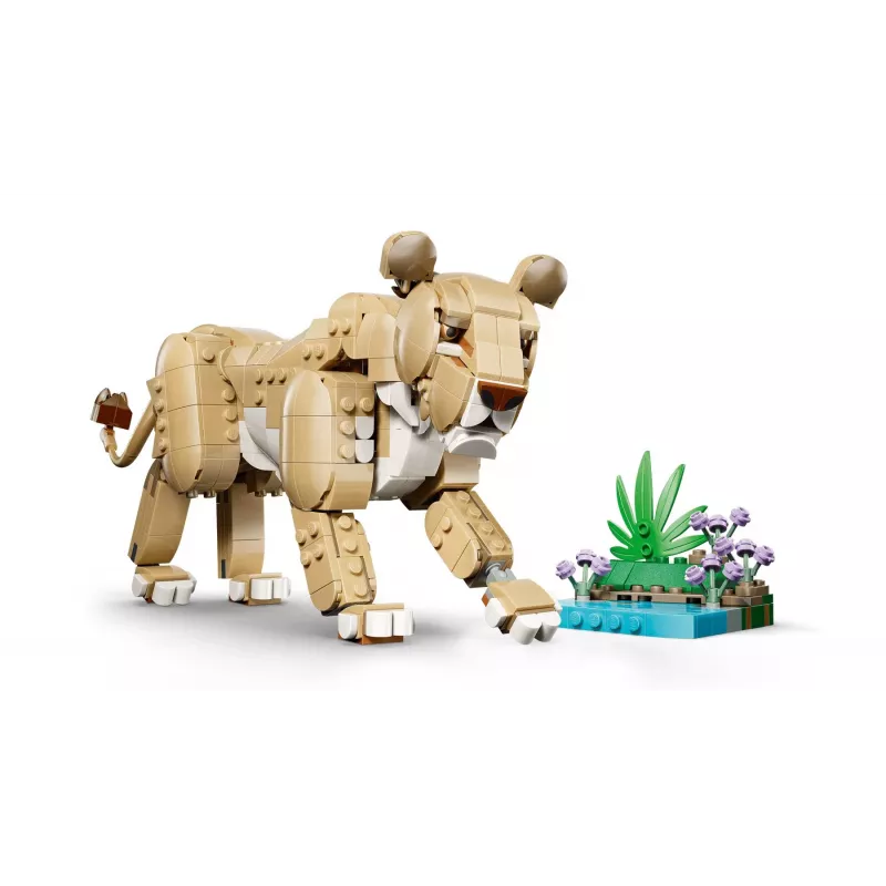 LEGO Creator 3-in-1 31386 Metsloomad: Majesteetlik lõvi (839 osa)
