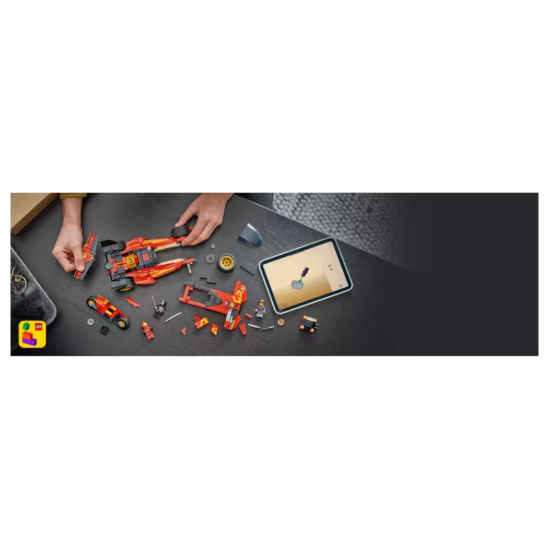 LEGO NINJAGO 71867 X-1 Ninja Charger 15. aastapäev (691 osa)