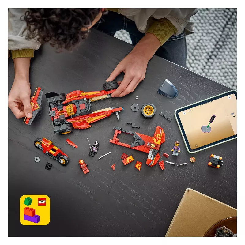 LEGO NINJAGO 71867 X-1 Ninja Charger 15. aastapäev (691 osa)