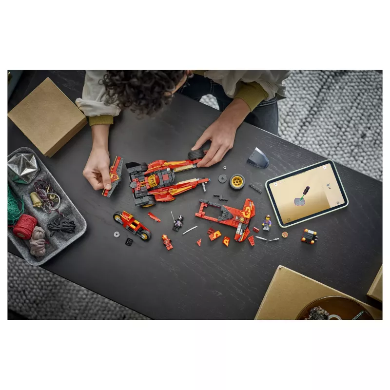 LEGO NINJAGO 71867 X-1 Ninja Charger 15. aastapäev (691 osa)