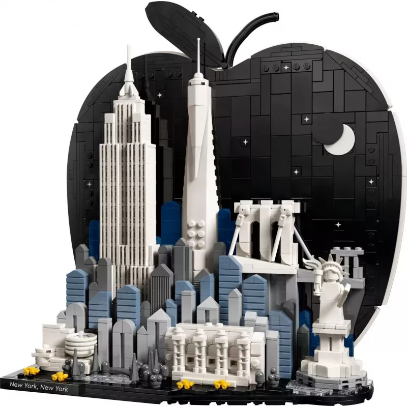 LEGO Architecture 21066 New York - Suur õun (1465 osa)