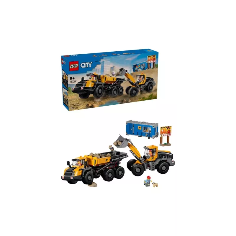 LEGO City 60494 Kallur ja frontaallaadur (1132 osa)