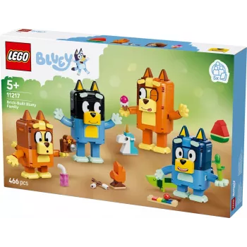 LEGO Bluey 11217 Klotsidest ehitatud Bluey pere (466 osa)
