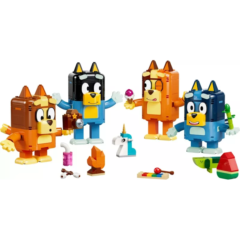 LEGO Bluey 11217 Klotsidest ehitatud Bluey pere (466 osa)
