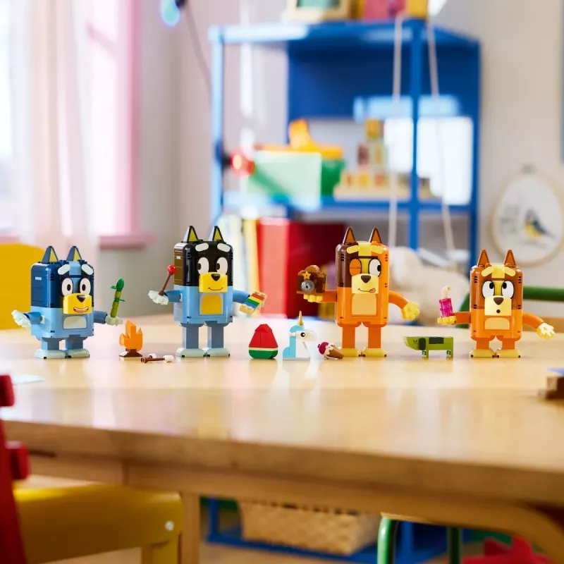 LEGO Bluey 11217 Klotsidest ehitatud Bluey pere (466 osa)