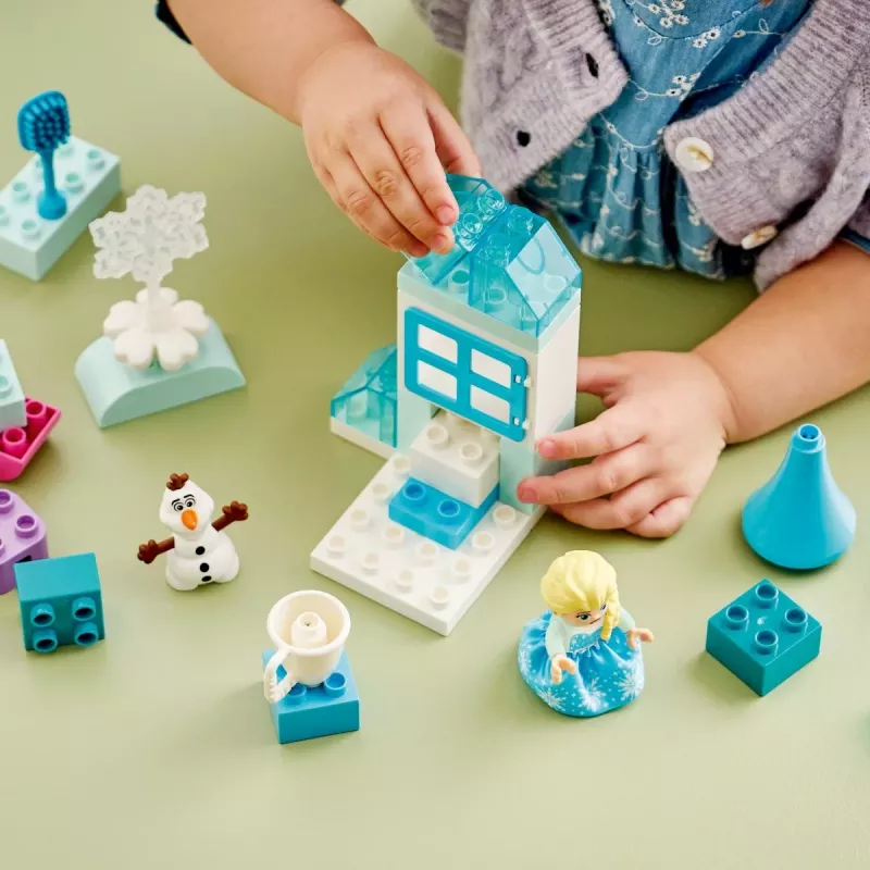 LEGO DUPLO Disney 10462 Lumekuninganna loomekast Elsa ja Olafiga (37 osa)