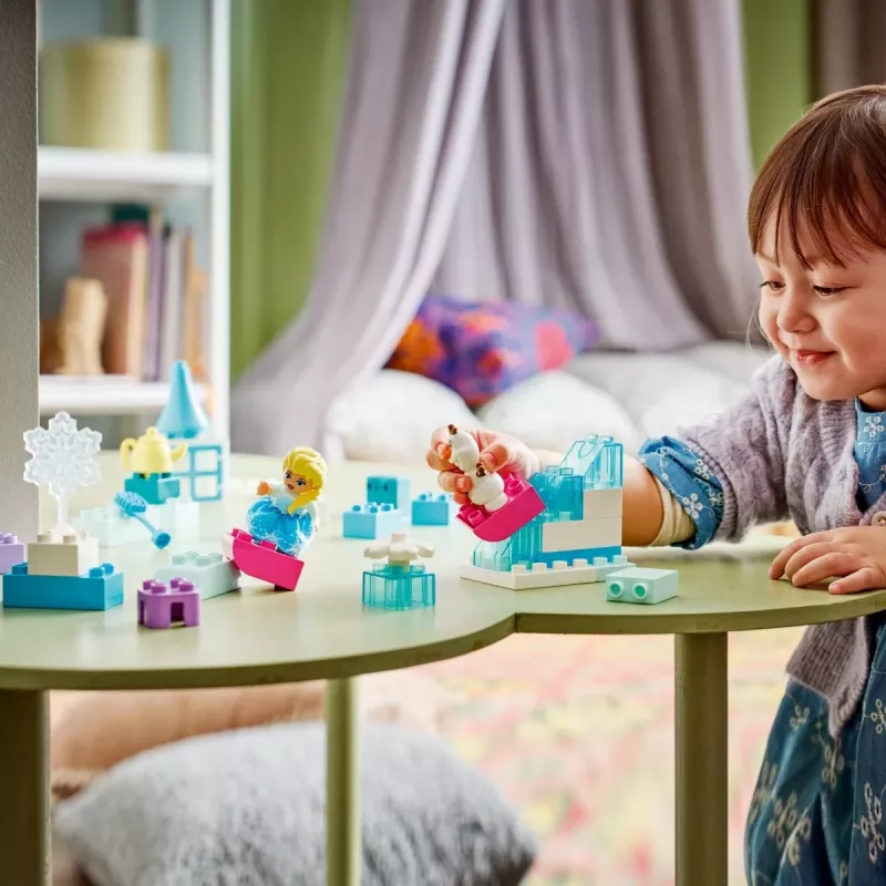 LEGO DUPLO Disney 10462 Lumekuninganna loomekast Elsa ja Olafiga (37 osa)