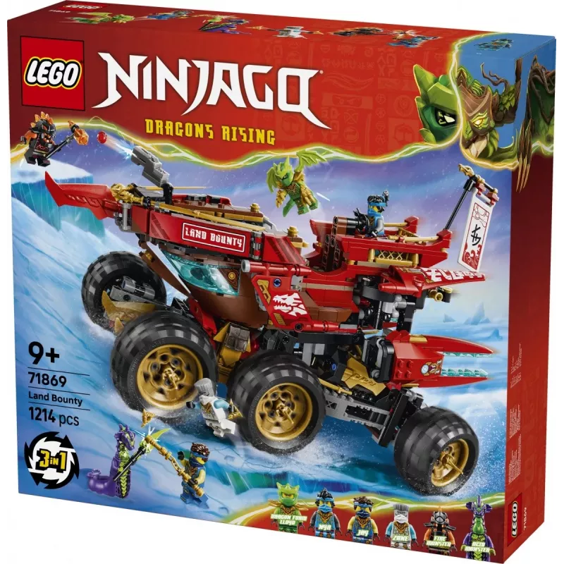 LEGO NINJAGO 71869 Land Bounty maismaalaev (1214 osa)