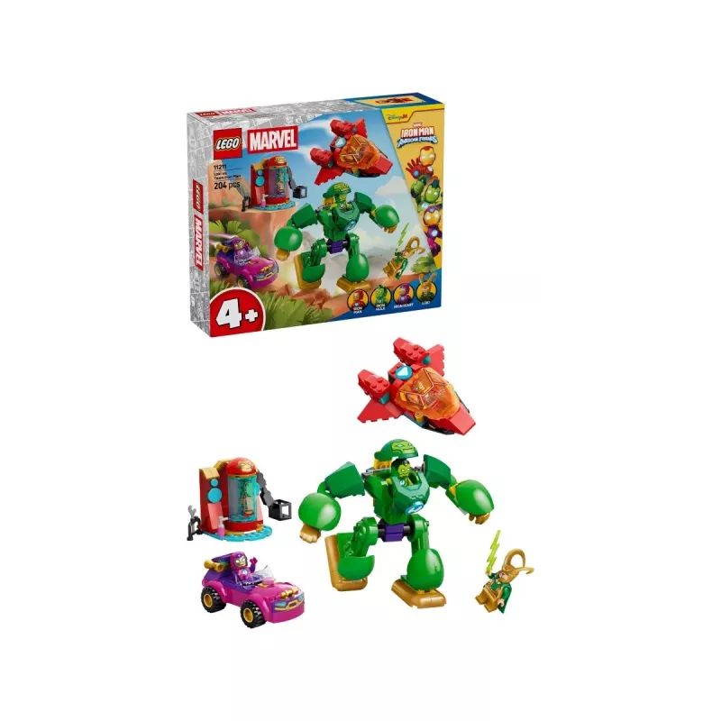 LEGO Marvel 11211 Loki vs. Raudmehe meeskond (204 osa)