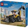 LEGO City 60480 Kollane ekskavaator-laadur (301 osa)