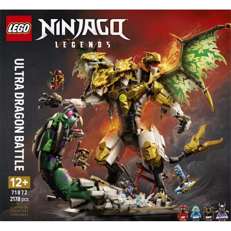 LEGO NINJAGO 71872 Ultra draakoni lahing (2178 osa)