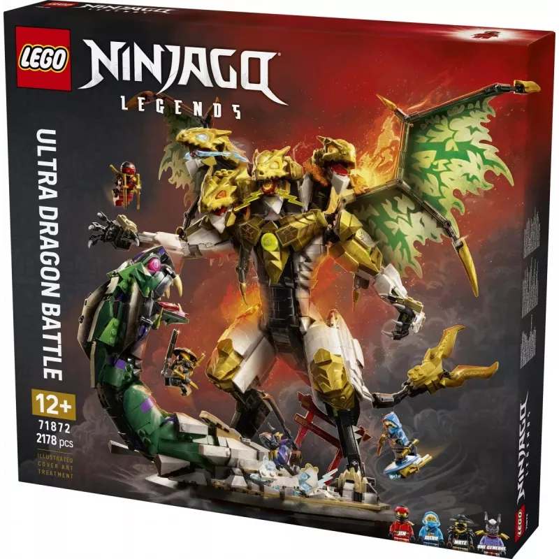 LEGO NINJAGO 71872 Ultra draakoni lahing (2178 osa)