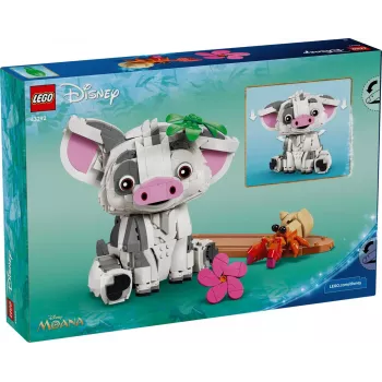 LEGO Disney 43292 Pua (Vaiana) ehitatav figuur (885 osa)