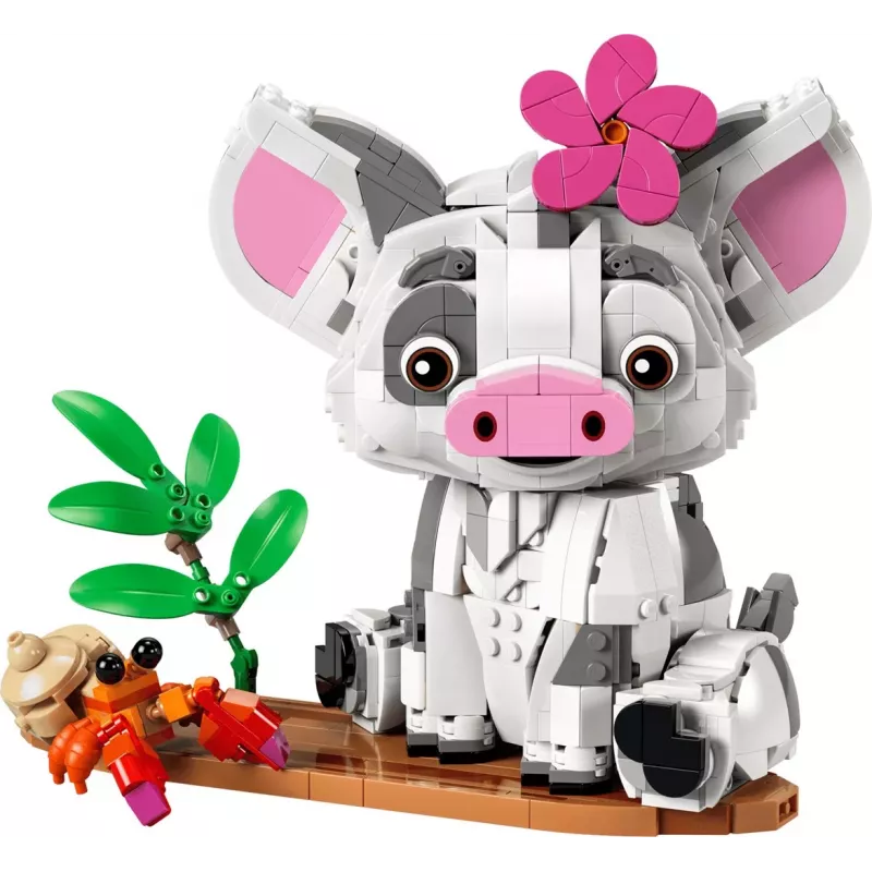 LEGO Disney 43292 Pua (Vaiana) ehitatav figuur (885 osa)