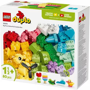 LEGO DUPLO 10479 Värviline loomekast (80 osa)