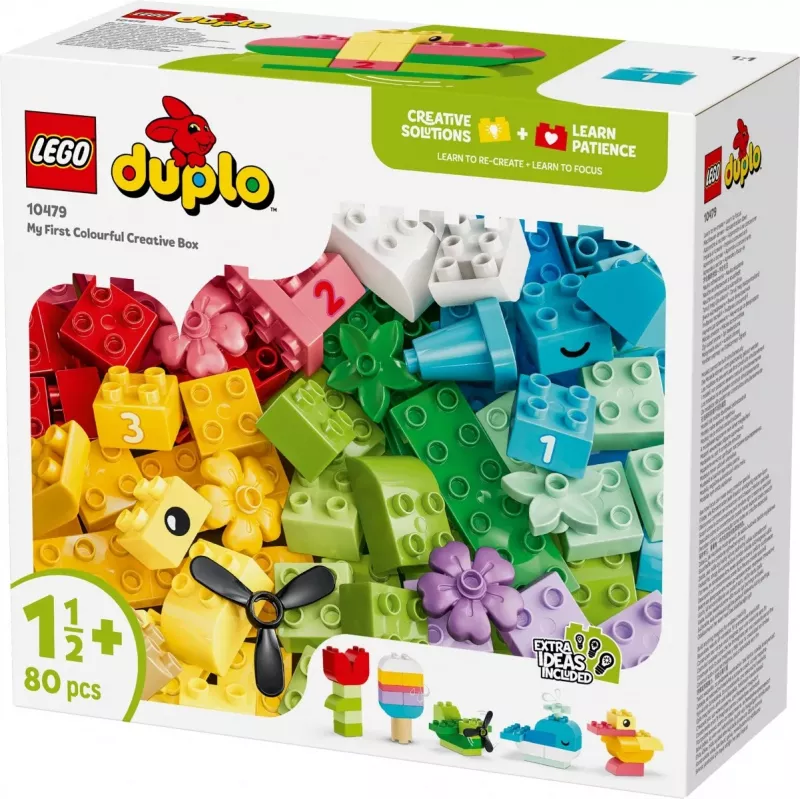 LEGO DUPLO 10479 Värviline loomekast (80 osa)