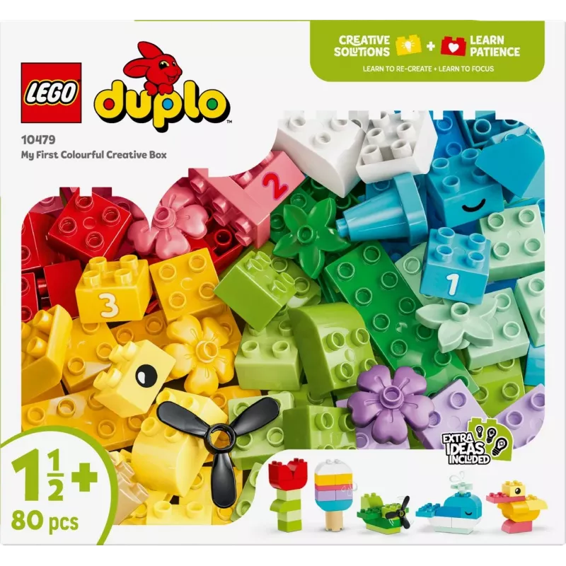 LEGO DUPLO 10479 Värviline loomekast (80 osa)