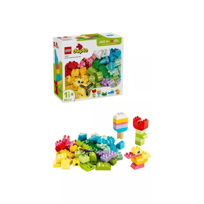 LEGO DUPLO 10479 Värviline loomekast (80 osa)