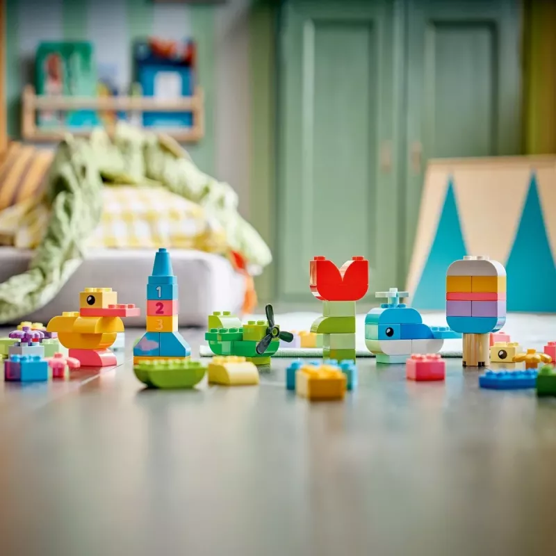 LEGO DUPLO 10479 Värviline loomekast (80 osa)