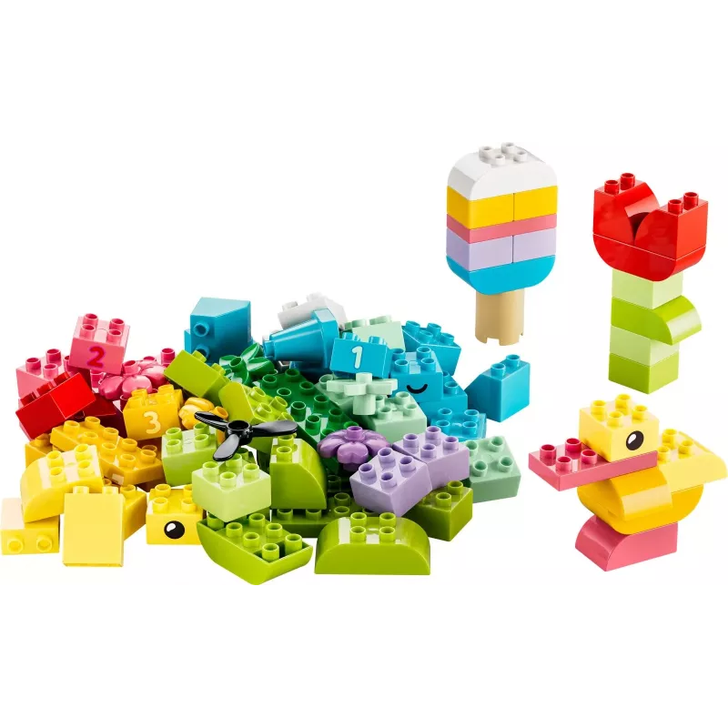 LEGO DUPLO 10479 Värviline loomekast (80 osa)
