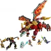 LEGO NINJAGO 71868 Wyldfyre'i muunduv draakoni robot (821 osa)