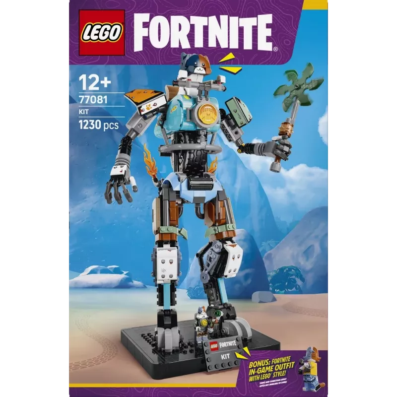 LEGO Fortnite 77081 KIT ehitatav robotfiguur (1230 osa)