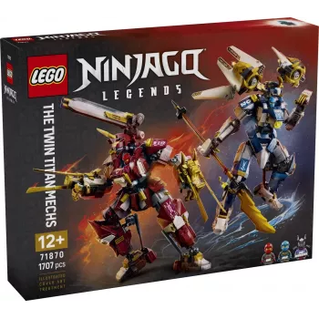 LEGO NINJAGO 71870 Kaksik-titaanrobotid (1707 osa)