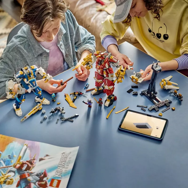 LEGO NINJAGO 71870 Kaksik-titaanrobotid (1707 osa)