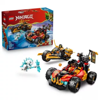 LEGO NINJAGO 71864 Kai ja Cole'i ühendatavad sõidukid (394 osa)