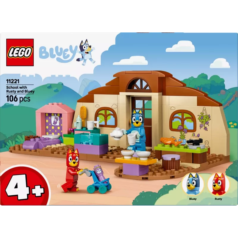 LEGO Bluey 11221 Kool Rusty ja Blueyga (106 osa)