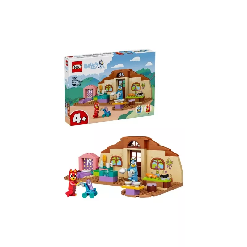 LEGO Bluey 11221 Kool Rusty ja Blueyga (106 osa)