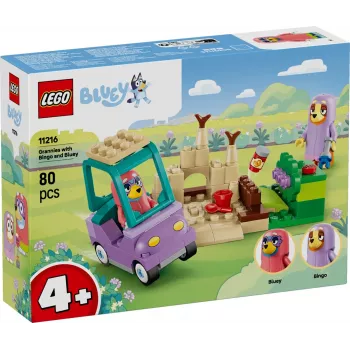 LEGO Bluey 11216 Vanaemad Bingo ja Blueyga (80 osa)