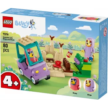LEGO Bluey 11216 Vanaemad Bingo ja Blueyga (80 osa)
