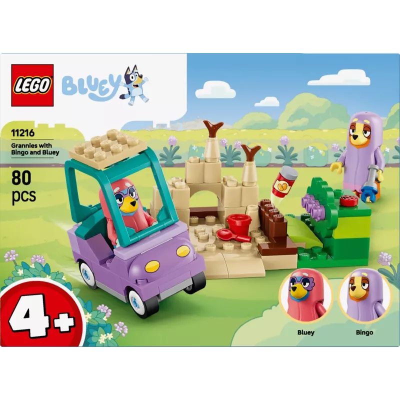 LEGO Bluey 11216 Vanaemad Bingo ja Blueyga (80 osa)