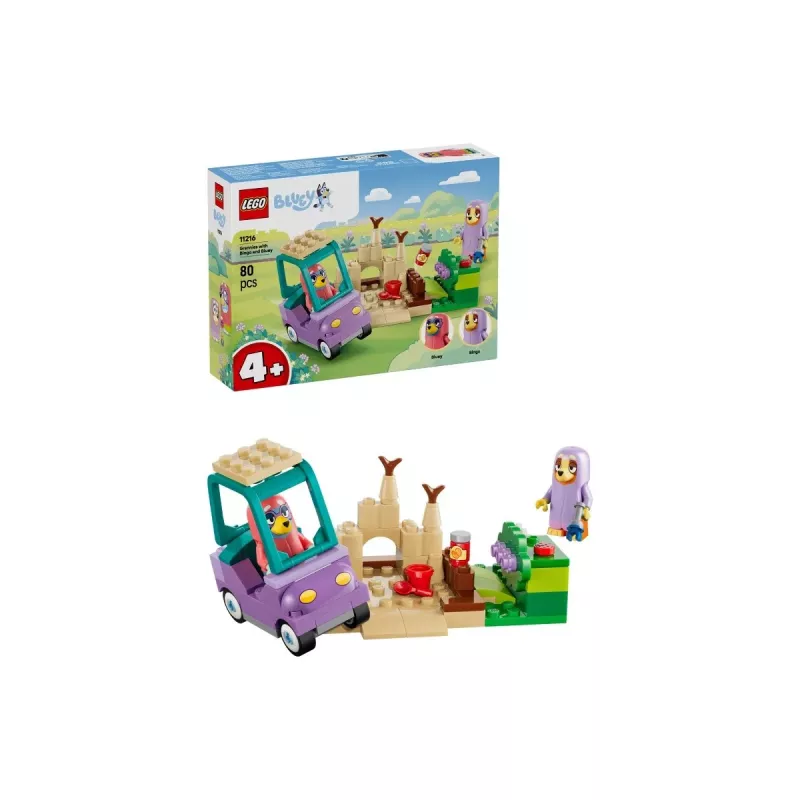 LEGO Bluey 11216 Vanaemad Bingo ja Blueyga (80 osa)