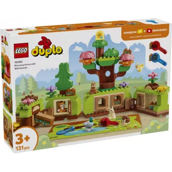 LEGO DUPLO 10480 Avastusmets metsloomadega (131 osa)