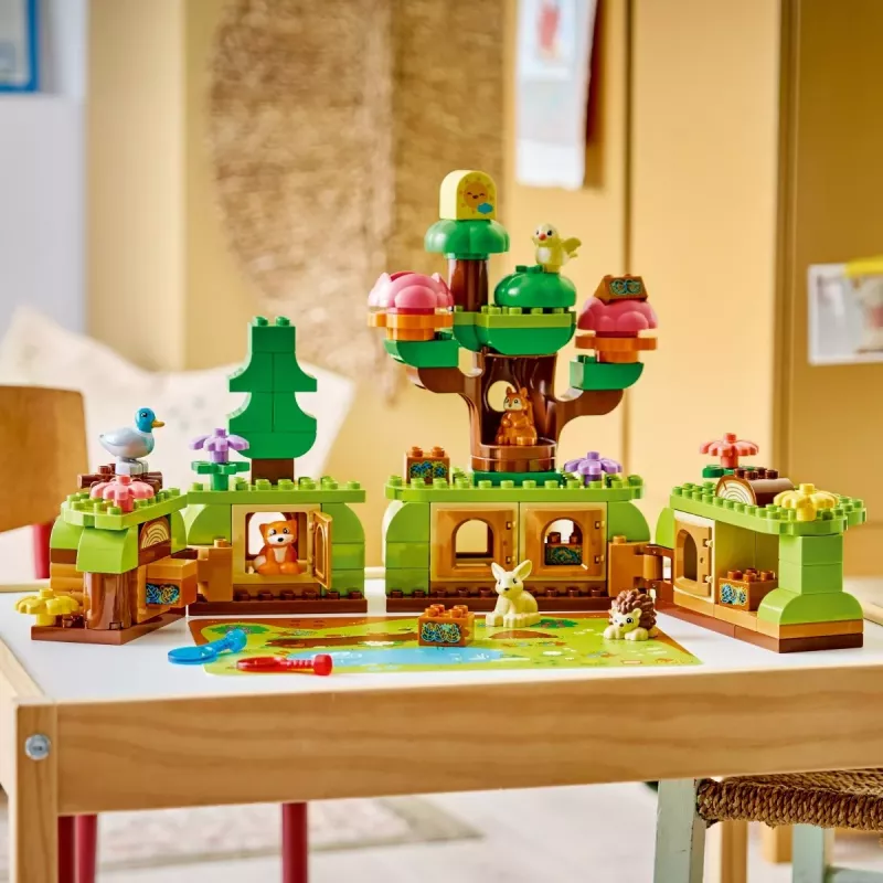 LEGO DUPLO 10480 Avastusmets metsloomadega (131 osa)