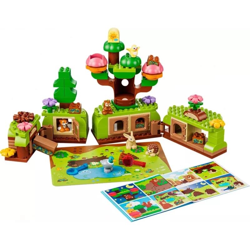 LEGO DUPLO 10480 Avastusmets metsloomadega (131 osa)