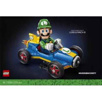 LEGO Super Mario 72050 Mario Kart - Luigi ja Mach 8 (2234 osa)